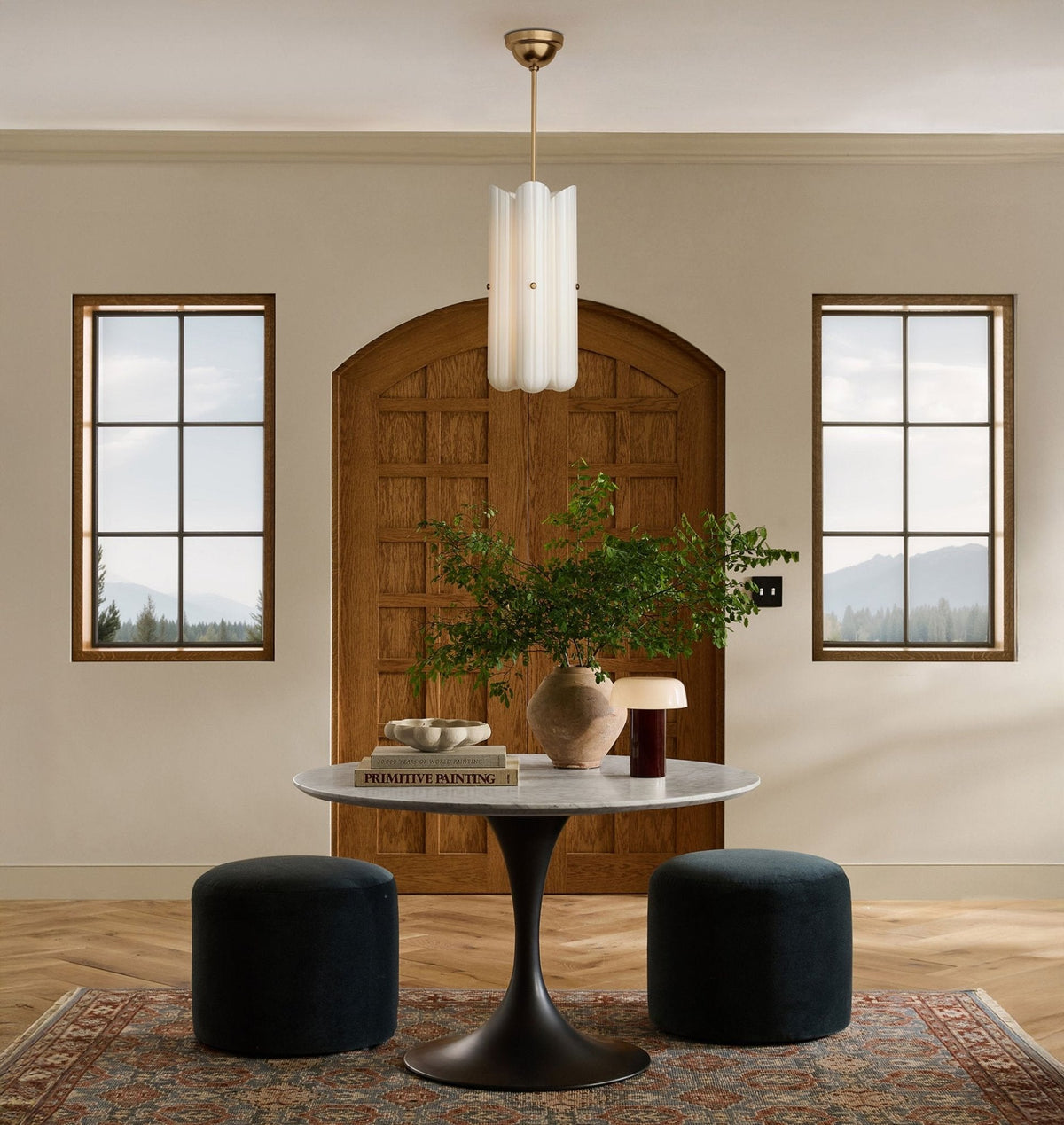 Lorna LED Pendant 12" H 24" H - briglamps