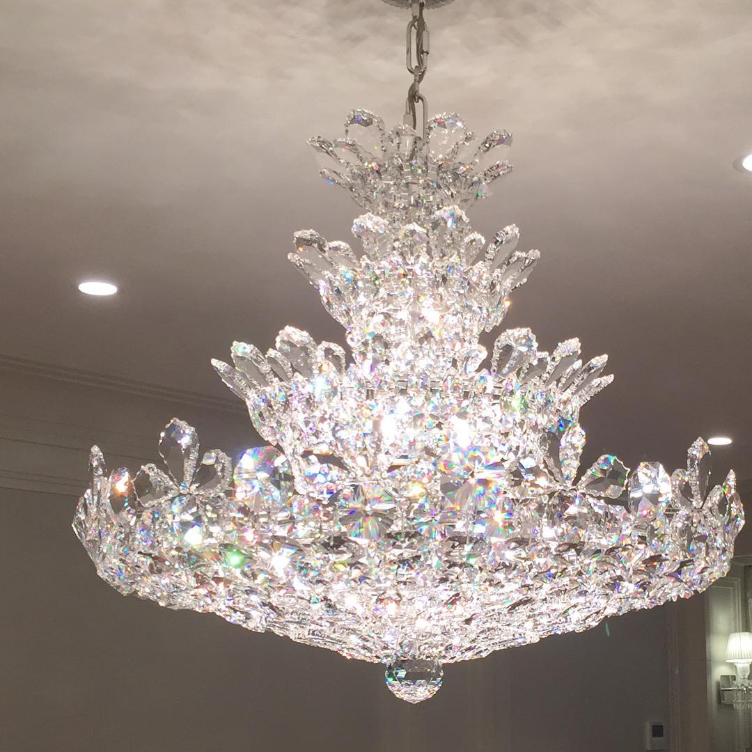 Luxury Empire Floral Crystal Chandelier - Brig Lighting