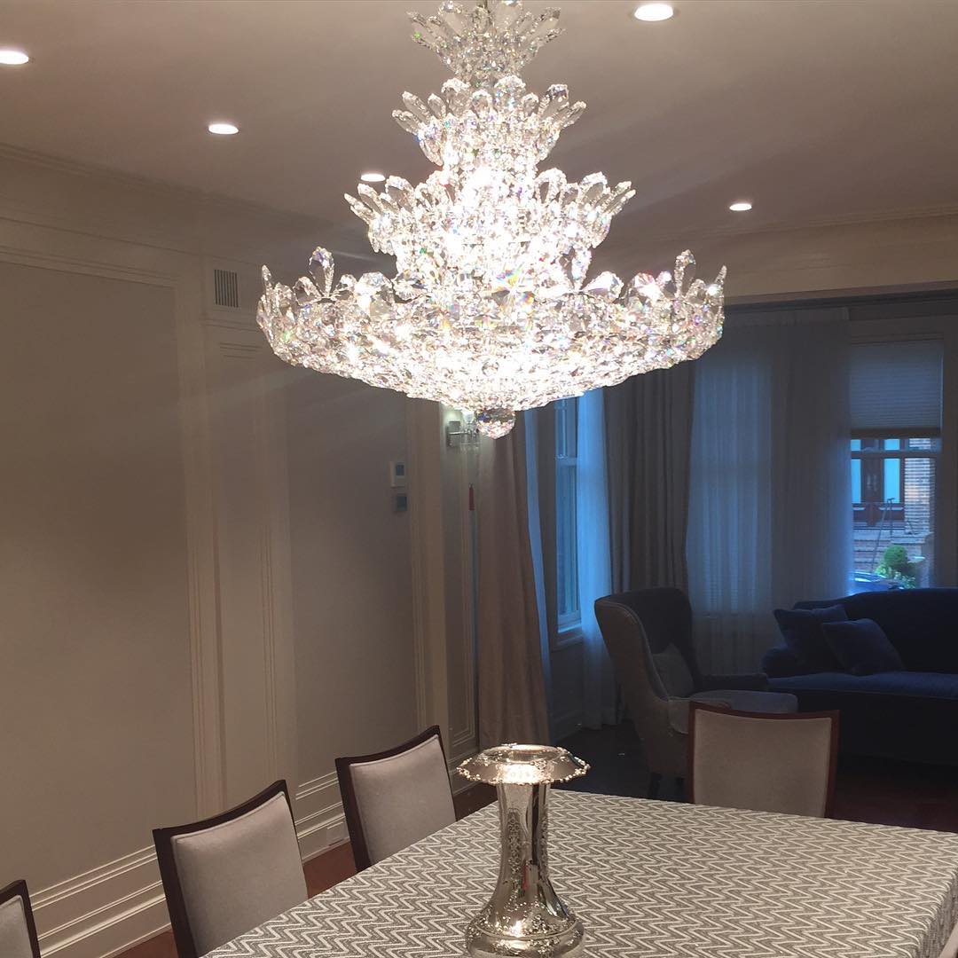 Luxury Empire Floral Crystal Chandelier - Brig Lighting