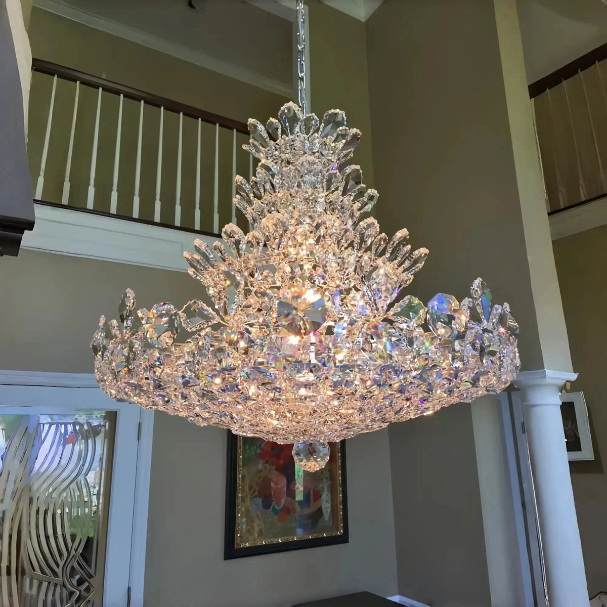 Luxury Empire Floral Crystal Chandelier - Brig Lighting