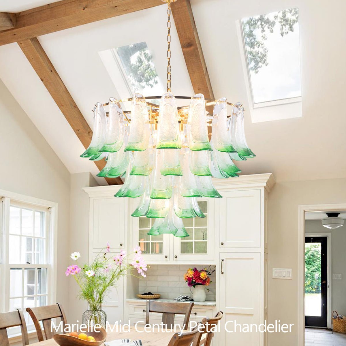 Marielle Mid Century Petal Chandelier - Brig Lighting