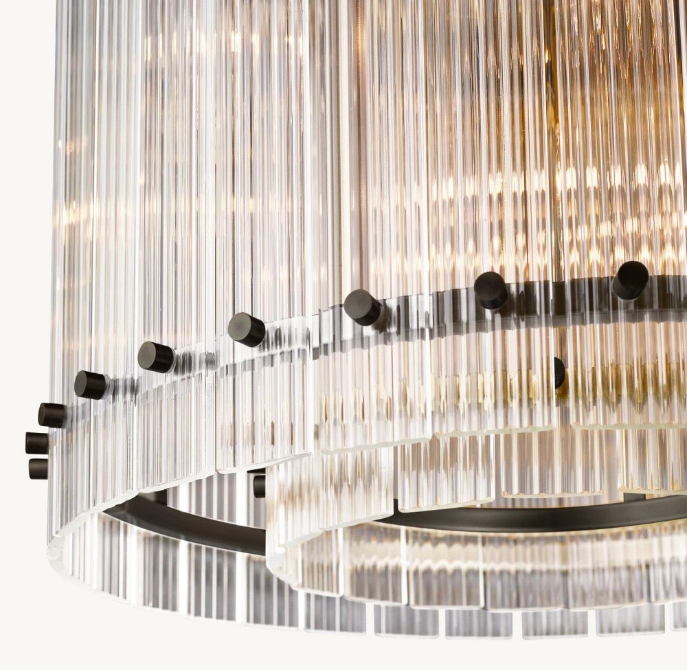 Marquis Round Chandelier 37" - Cyran Lamps