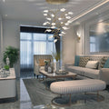 Matera Integrated LED Grand Chandelier 25-Light - Brig Lighting
