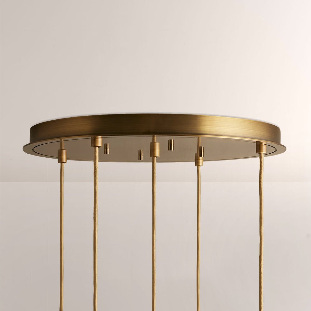 Matthie Metal Chandelier - briglamps