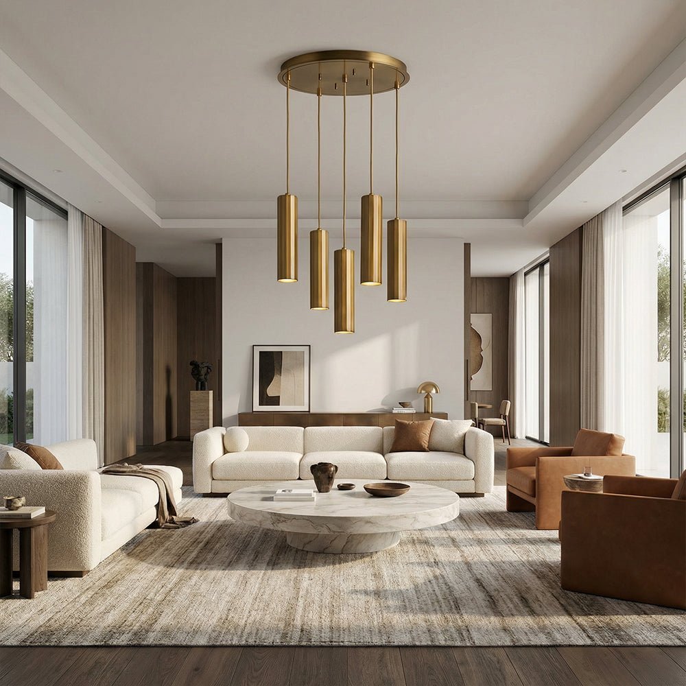 Matthie Metal Chandelier - briglamps