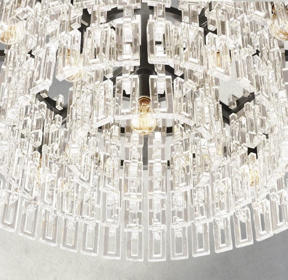 Merlyna Round Chandelier 36", 48", 60" - briglamps