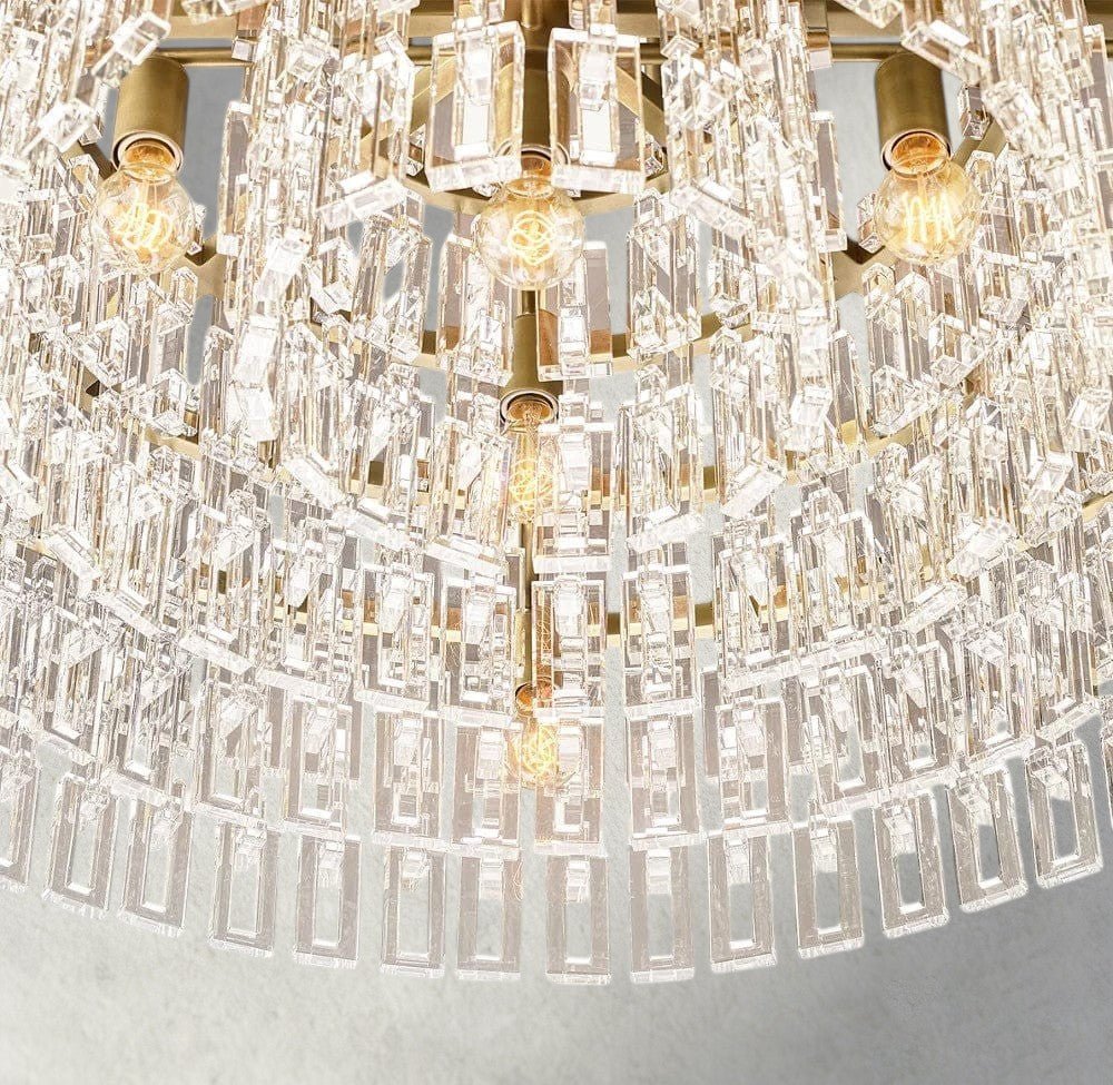 Merlyna Round Chandelier 36", 48", 60" - briglamps
