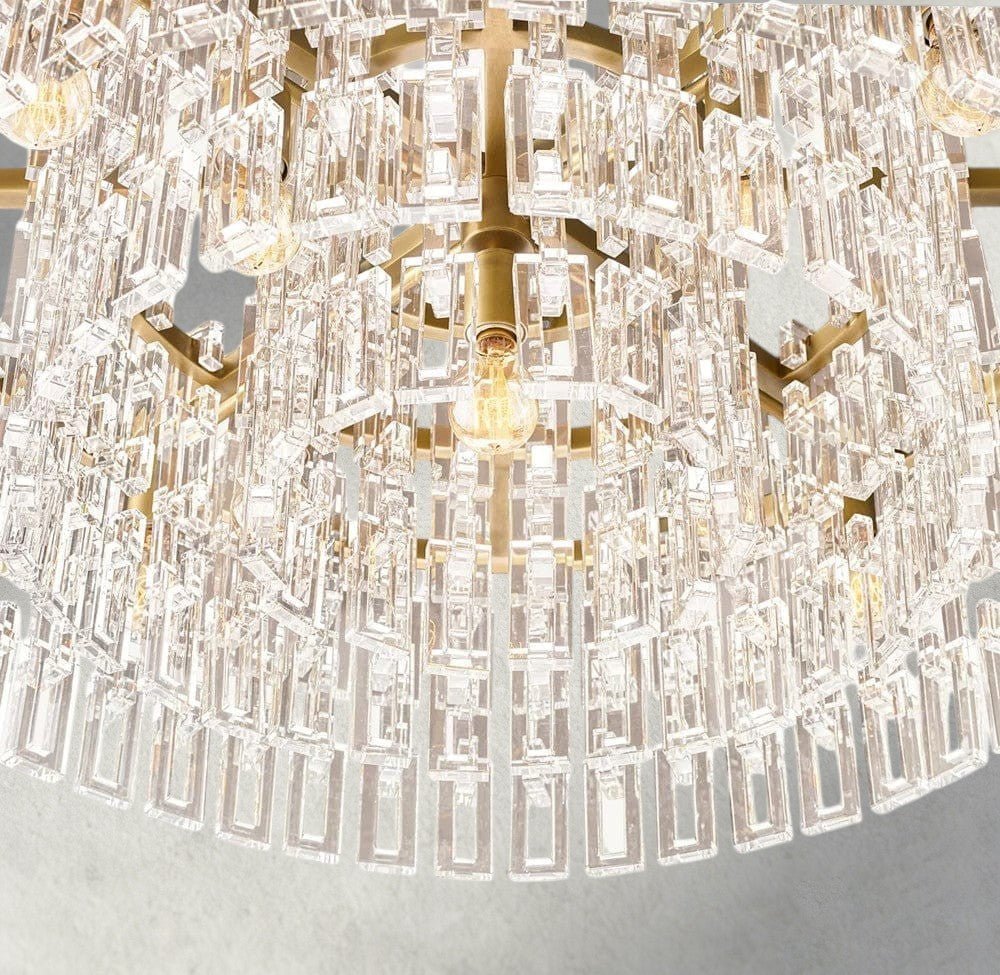 Merlyna Round Chandelier 36", 48", 60" - briglamps