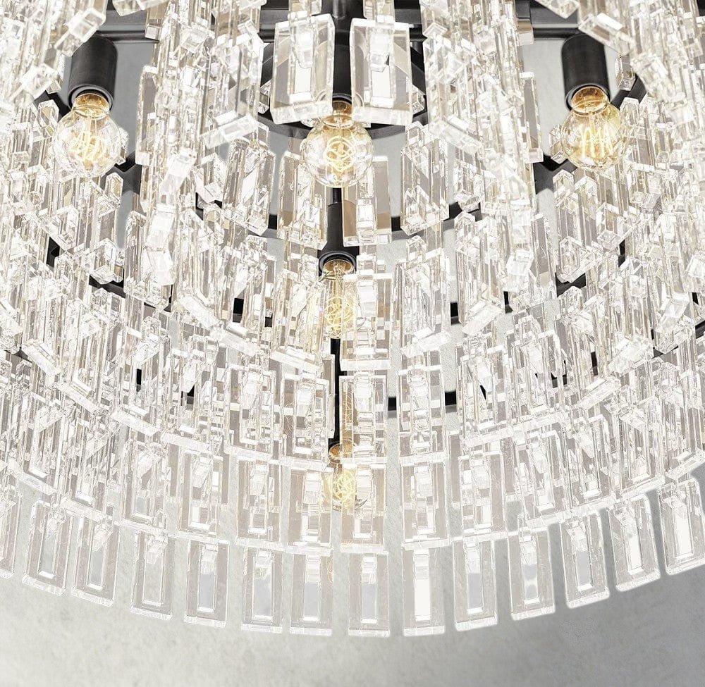 Merlyna Round Chandelier 36", 48", 60" - briglamps