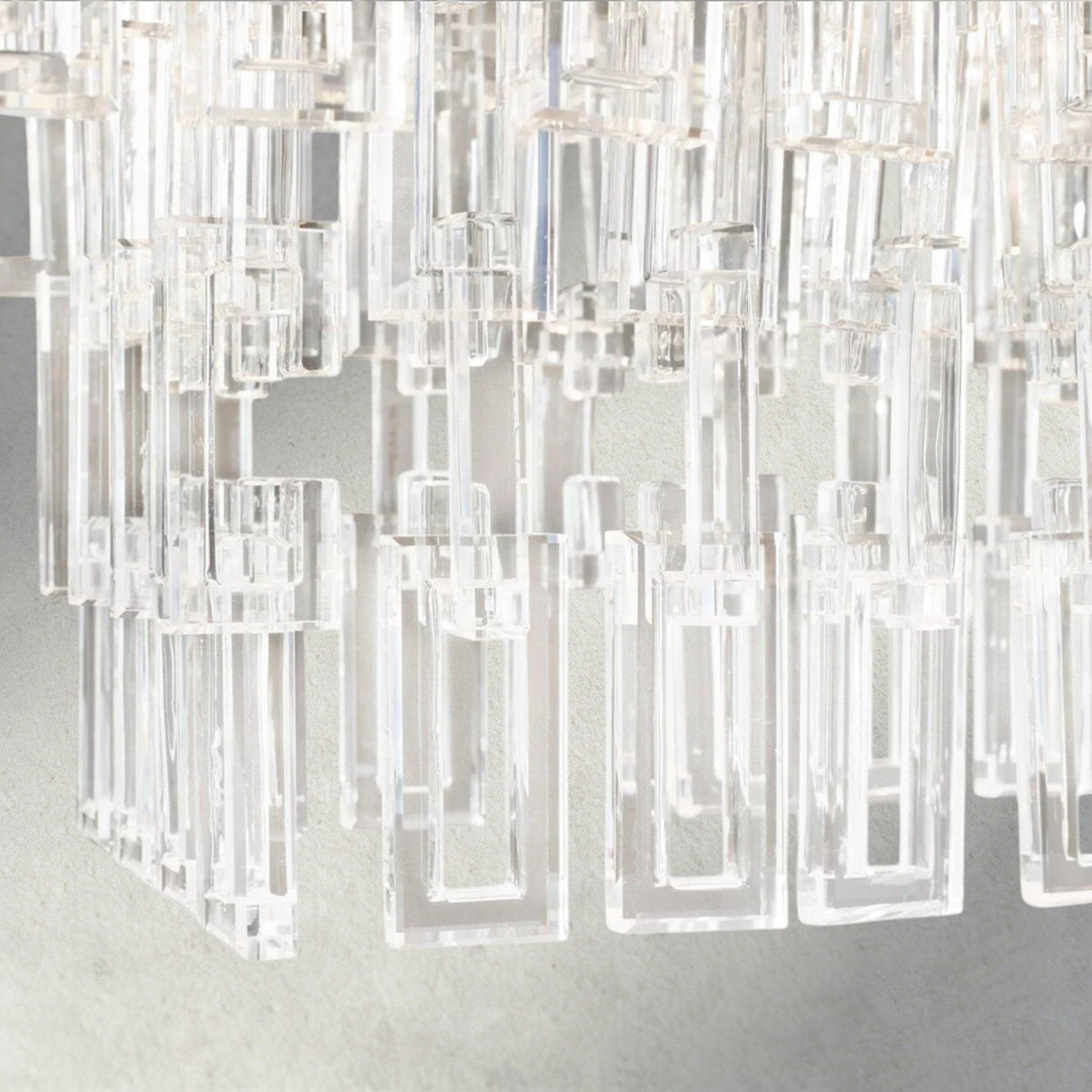 Merlyna Tiered Rectangular Chandelier 60", 72" - briglamps