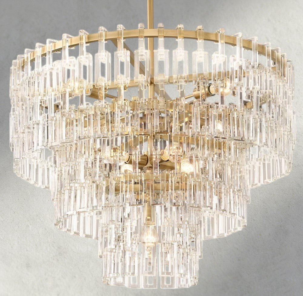 Merlyna Tiered Round Chandelier 36", 48", 60" - briglamps