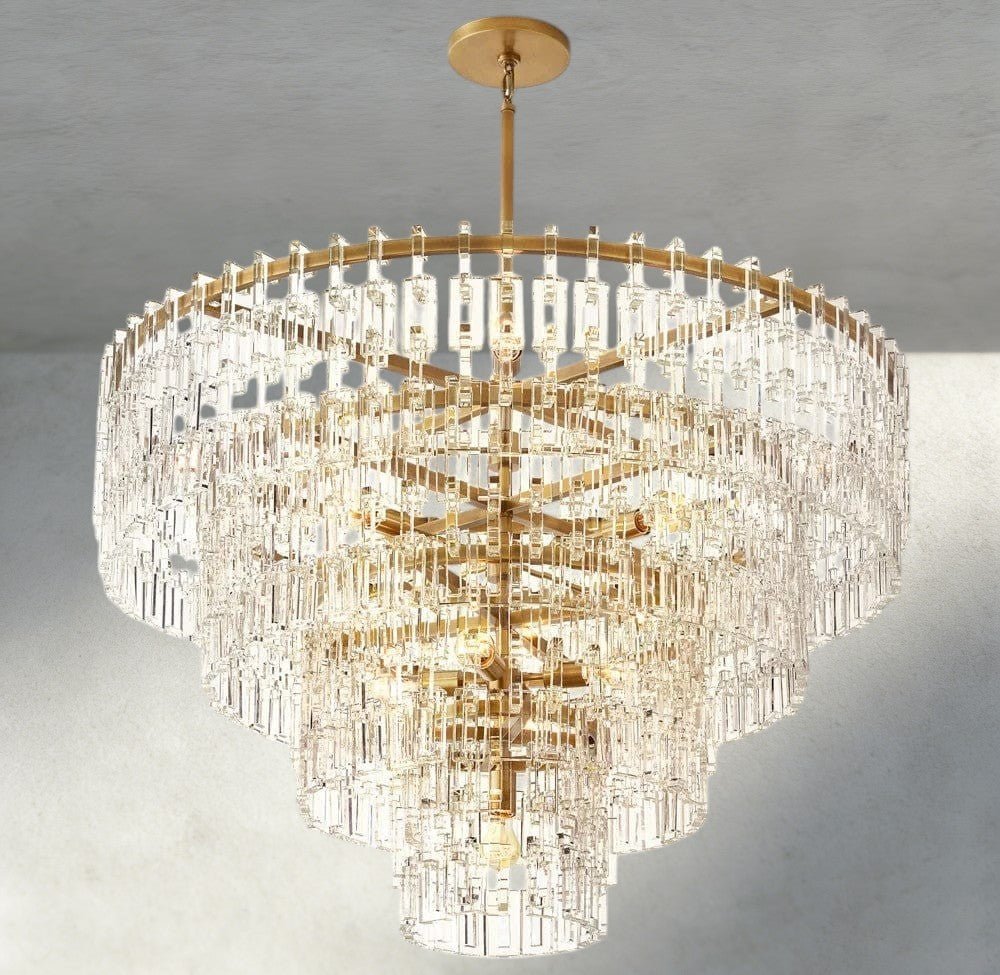 Merlyna Tiered Round Chandelier 36", 48", 60" - briglamps