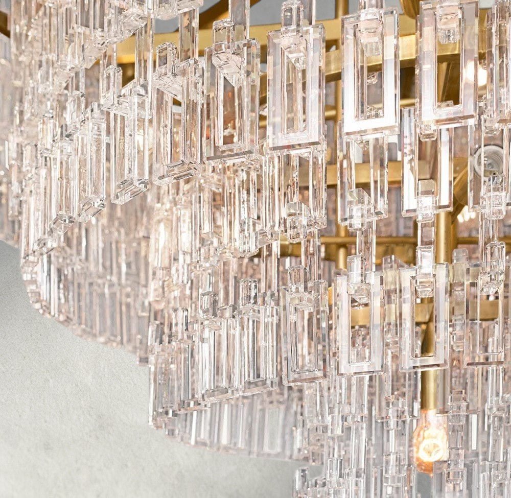 Merlyna Tiered Round Chandelier 36", 48", 60" - briglamps