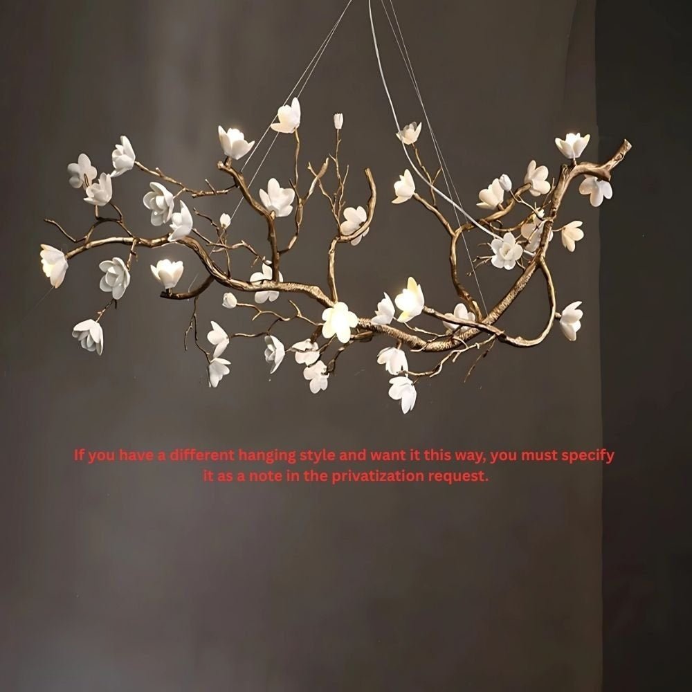 Minas Rustic Tree Branch Chandelier - Brig Lighting