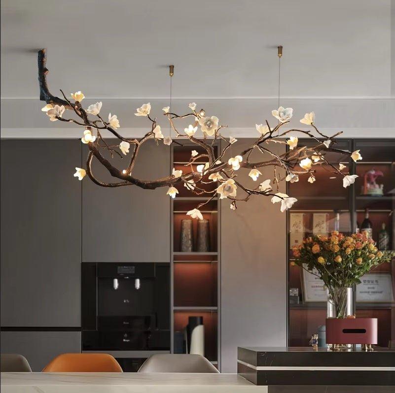 Minas Rustic Tree Branch Chandelier - Brig Lighting