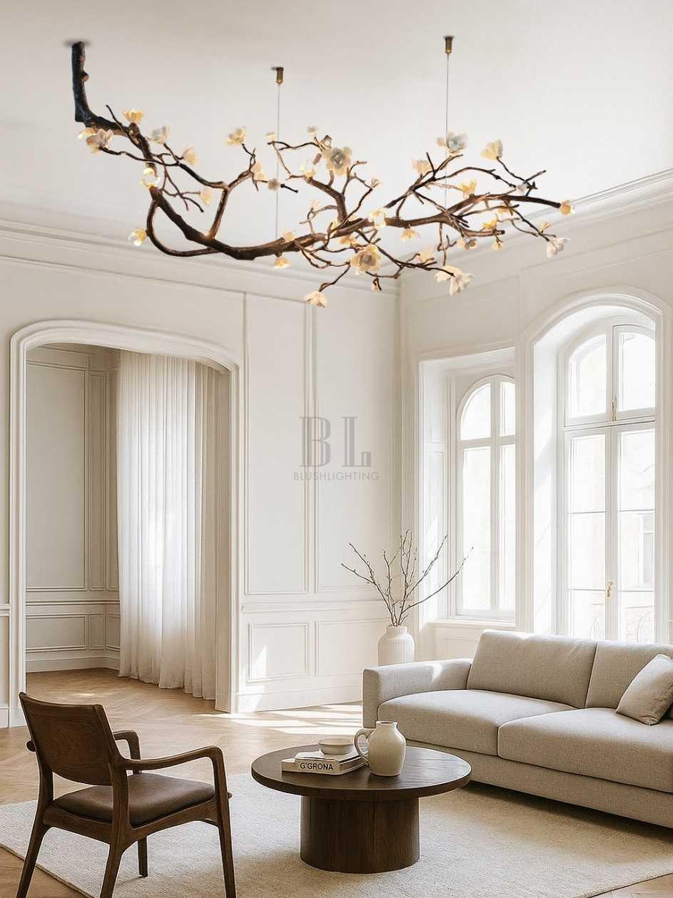 Minas Rustic Tree Branch Chandelier - Brig Lighting