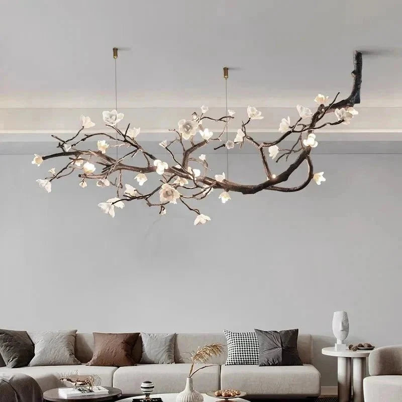 Minas Rustic Tree Branch Chandelier - Brig Lighting