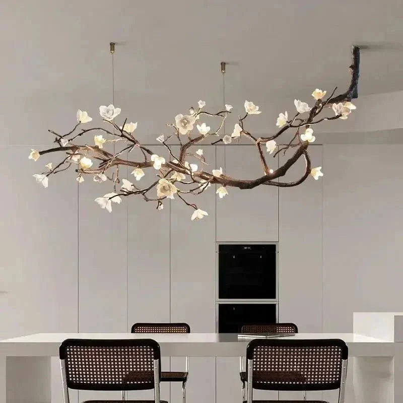 Minas Rustic Tree Branch Chandelier - Brig Lighting