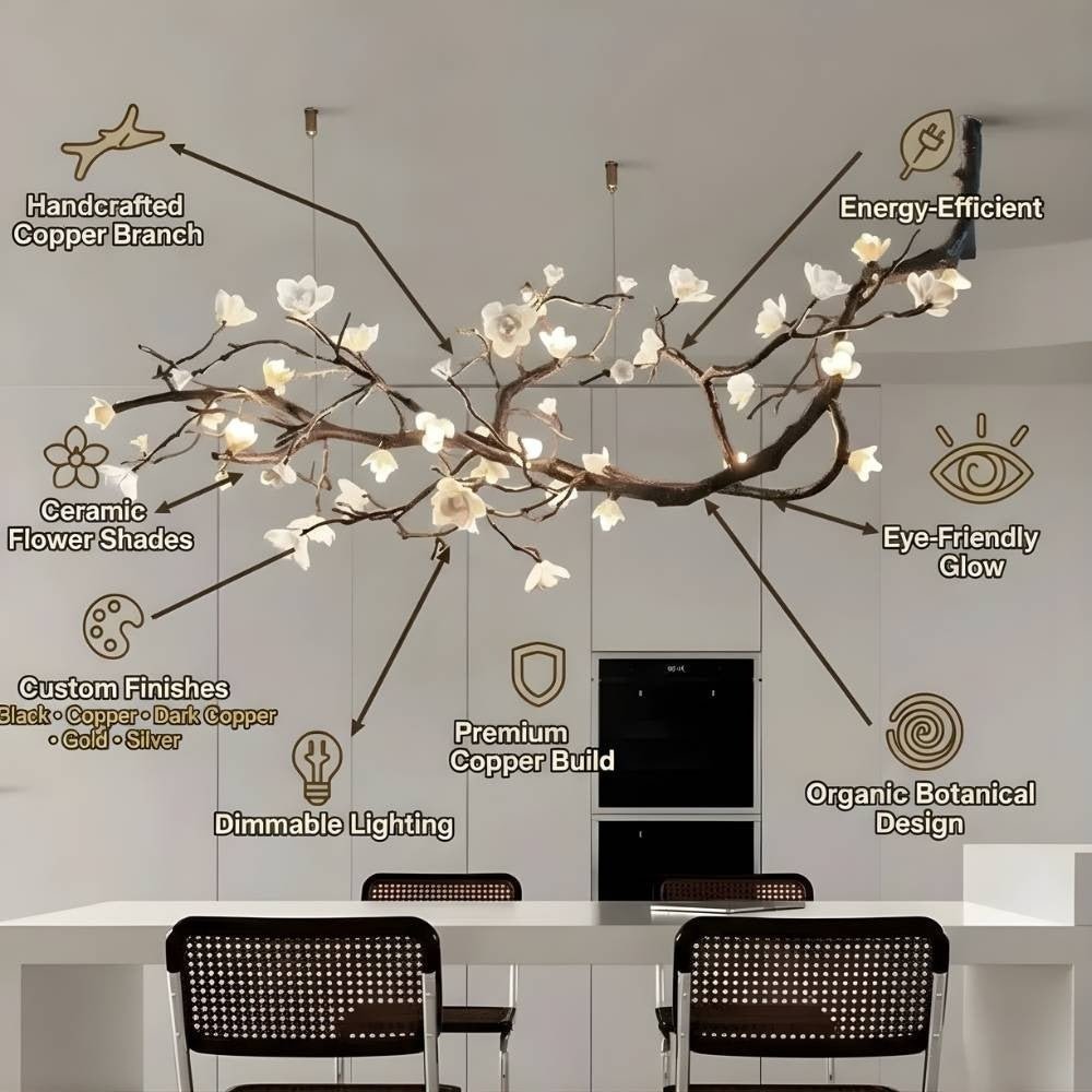 Minas Rustic Tree Branch Chandelier - Brig Lighting