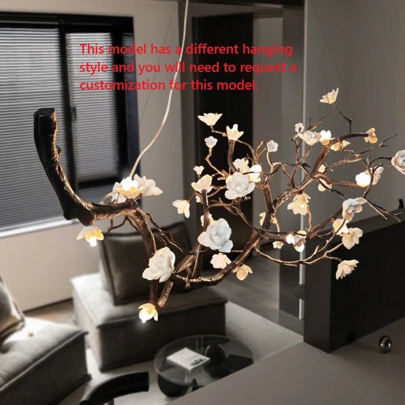 Minas Rustic Tree Branch Chandelier - Brig Lighting