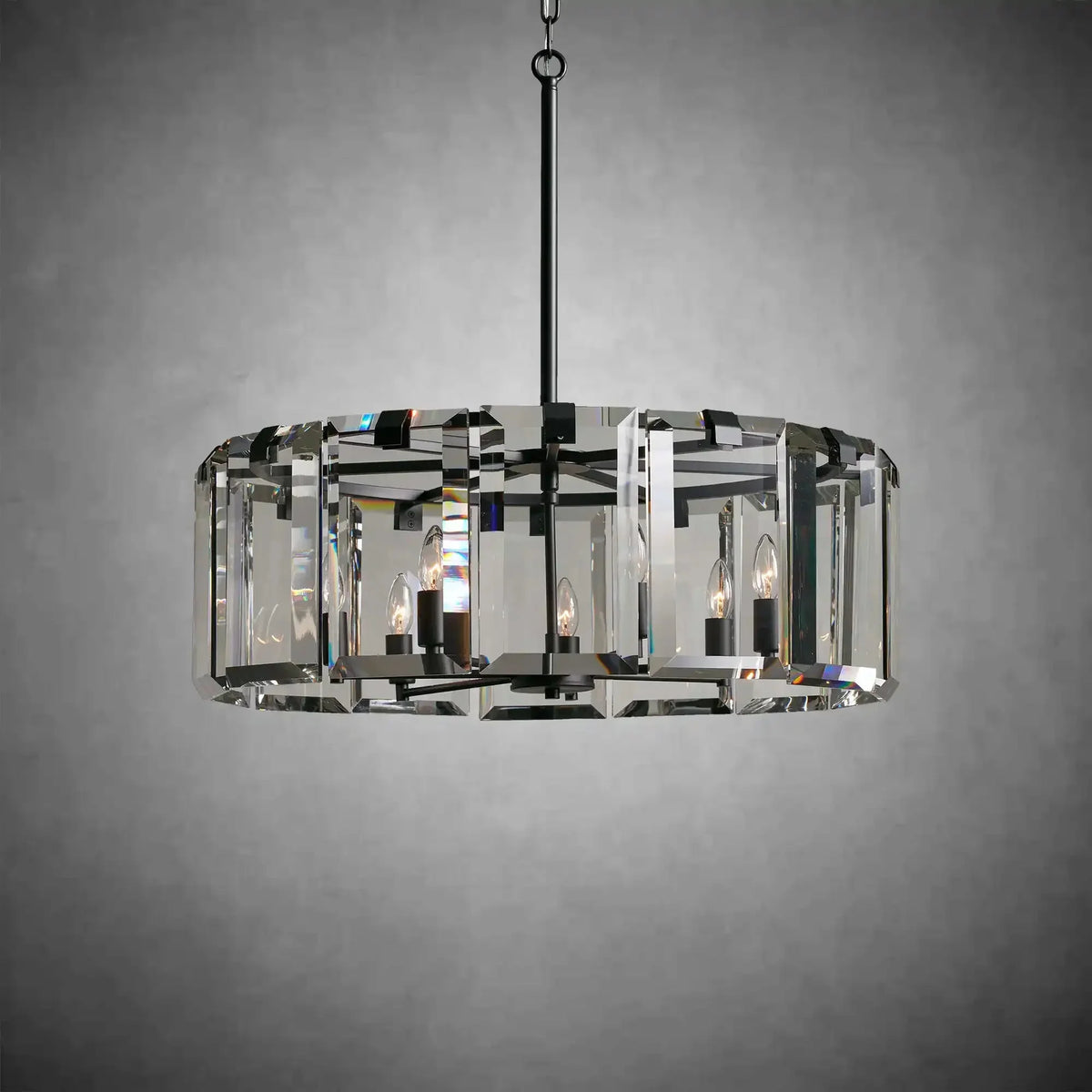 Modern Amaya Round Chandelier - briglamps