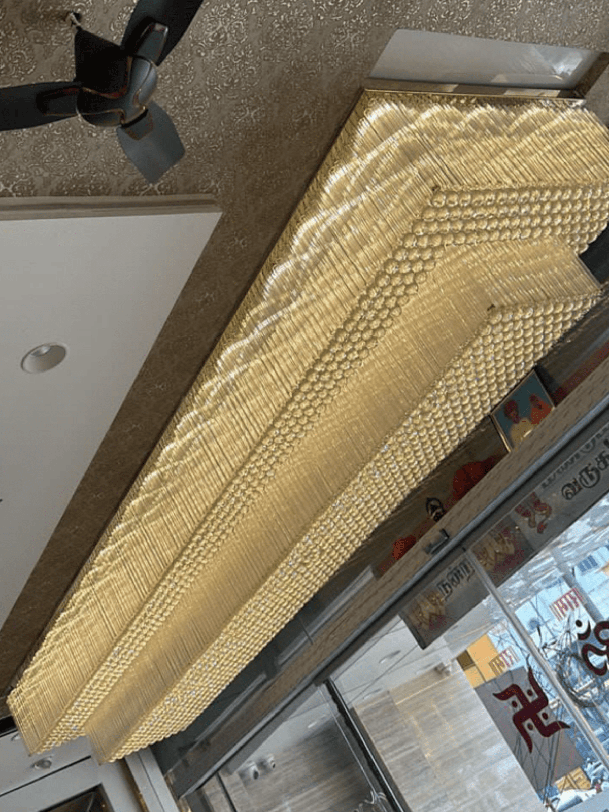 Modern Extra 2/3 Tiered Flush Mount Crystal Chandelier for Large Area - Brig Lighting