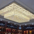Modern Extra 2/3 Tiered Flush Mount Crystal Chandelier for Large Area - Brig Lighting