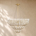 Morrigen Round Chandelier 34’’ 56’’D - 34’’