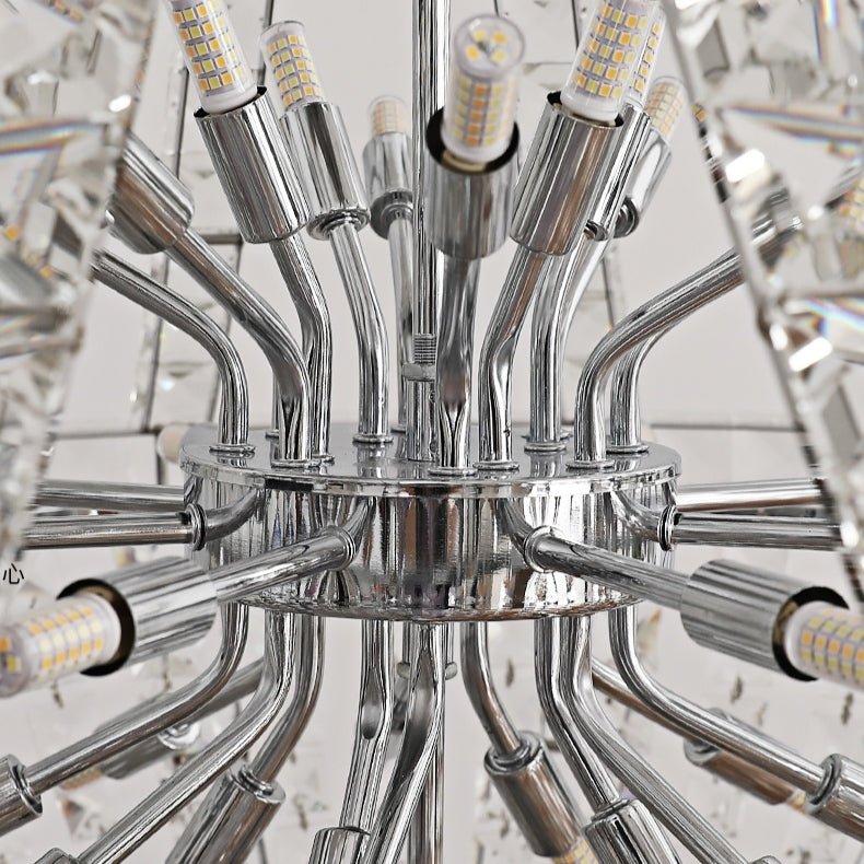 New Extra Large Luxury and Elegant Crystal Chandelier for Living Room/Staircase/Foyer/Villa/Duplex Hall - briglamps