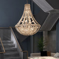 New Extra Large Luxury and Elegant Crystal Chandelier for Living Room/Staircase/Foyer/Villa/Duplex Hall - briglamps