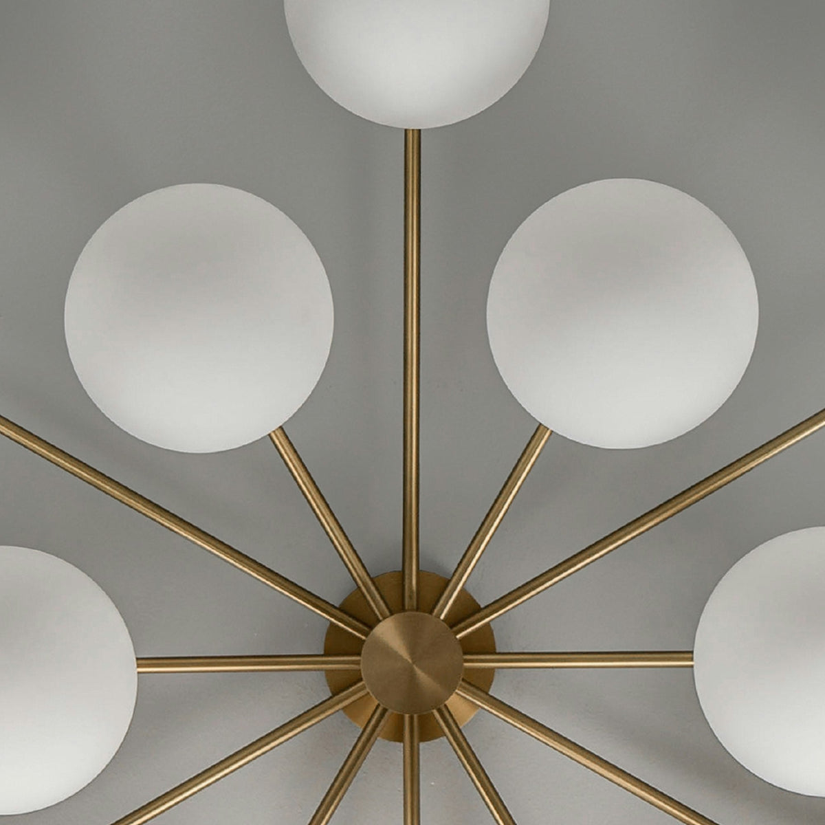 Orion Oval Flush Mount Base Chandelier Ø47.8″ - Brig Lighting