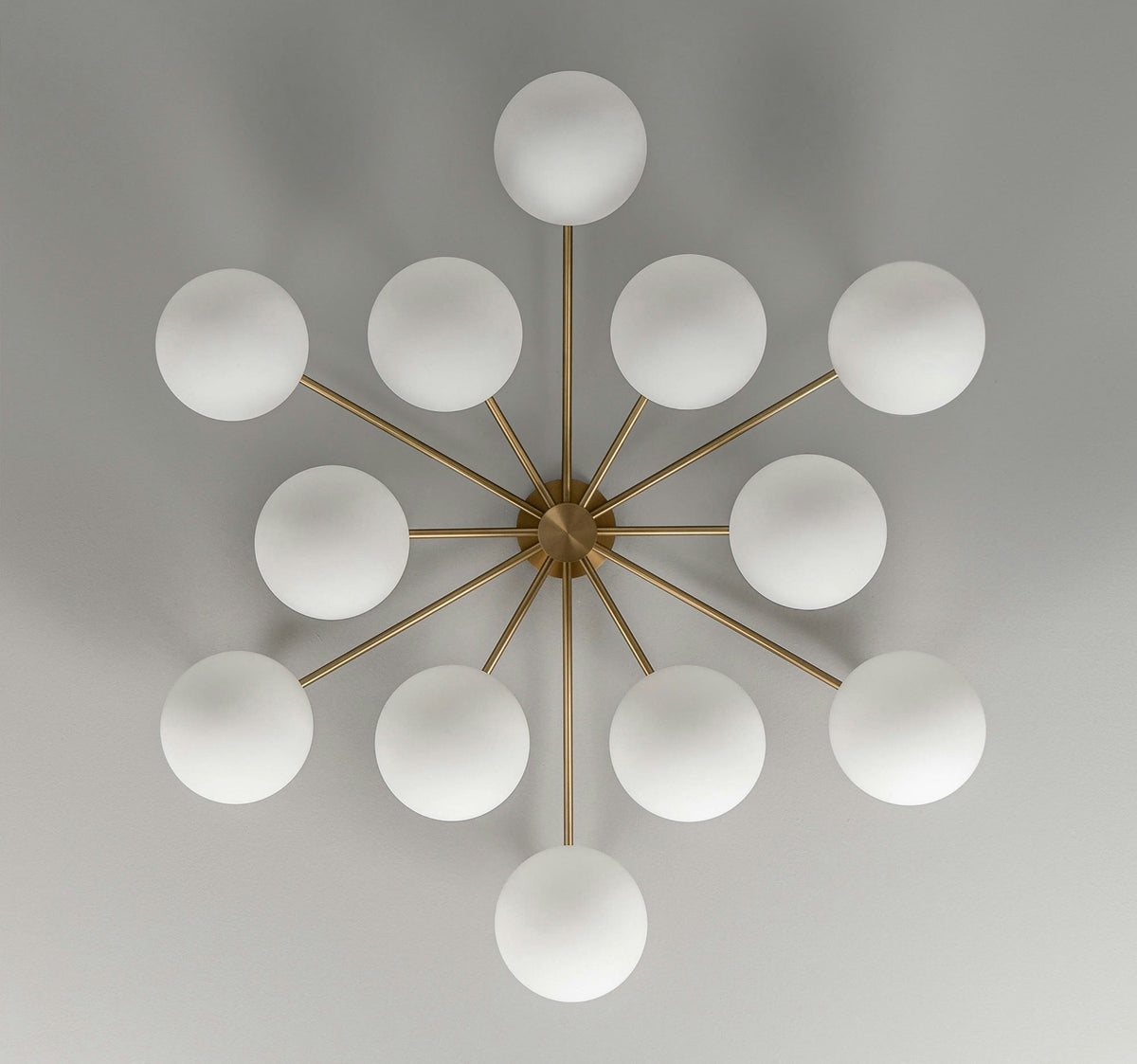 Orion Oval Flush Mount Base Chandelier Ø47.8″ - Brig Lighting