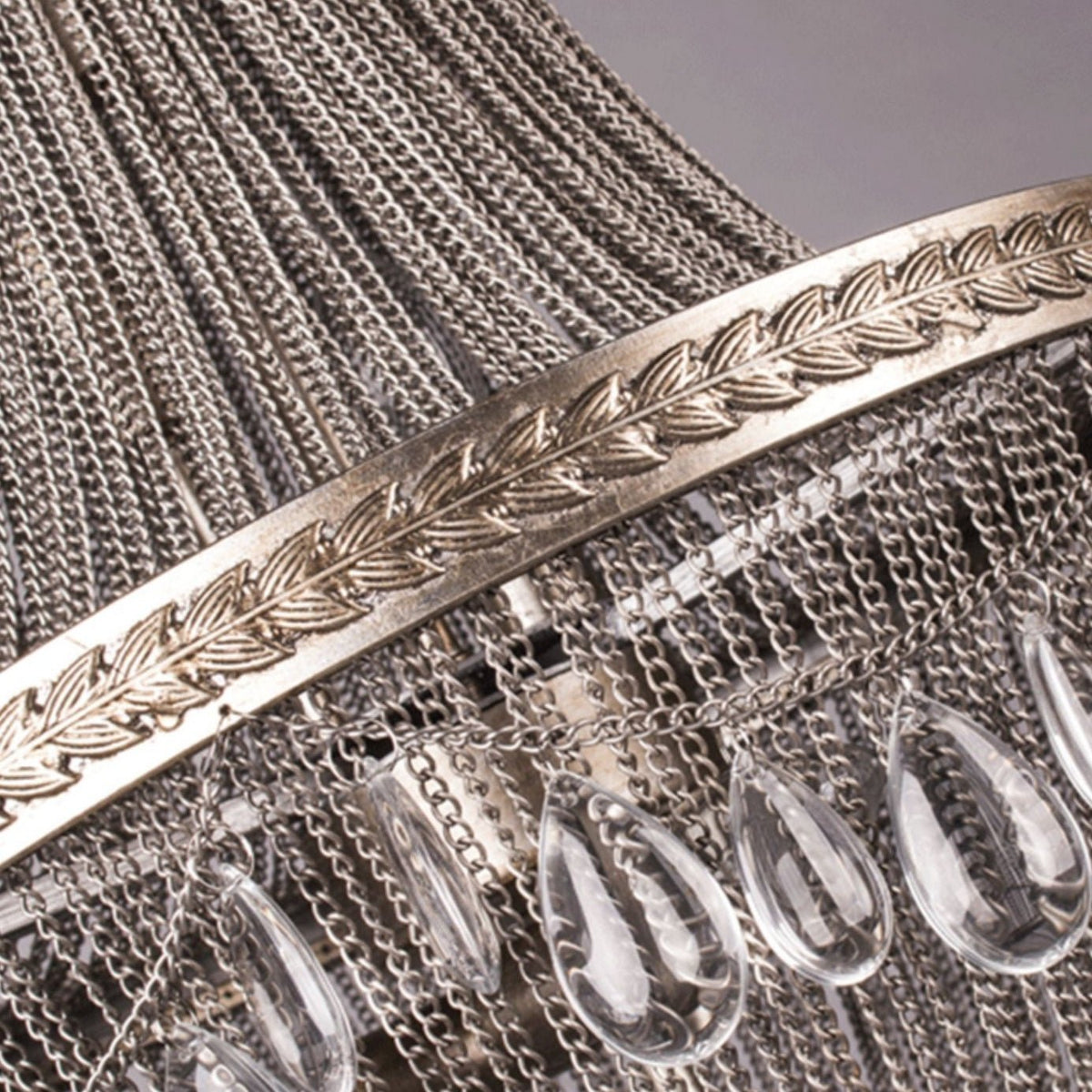 Oversize Modern Metal Art Luxury Crystal Chandelier for Duplex Hall/Staircase/Villa/Foyer - briglamps