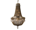 Oversize Modern Metal Art Luxury Crystal Chandelier for Duplex Hall/Staircase/Villa/Foyer - briglamps