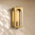 Palladion Outdoor Wall Sconce - 13’’ / Brass