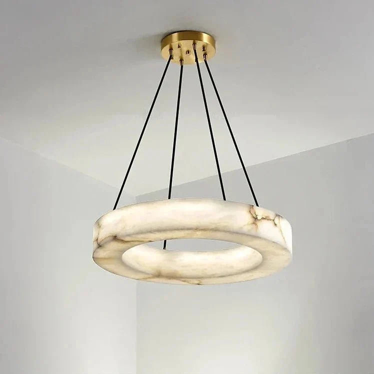 Palmer Marble Chandelier - briglamps