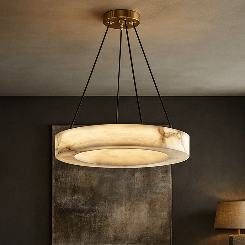 Palmer Marble Chandelier - briglamps