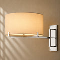 Pauillacia Drum Shade Swing-Arm Sconce