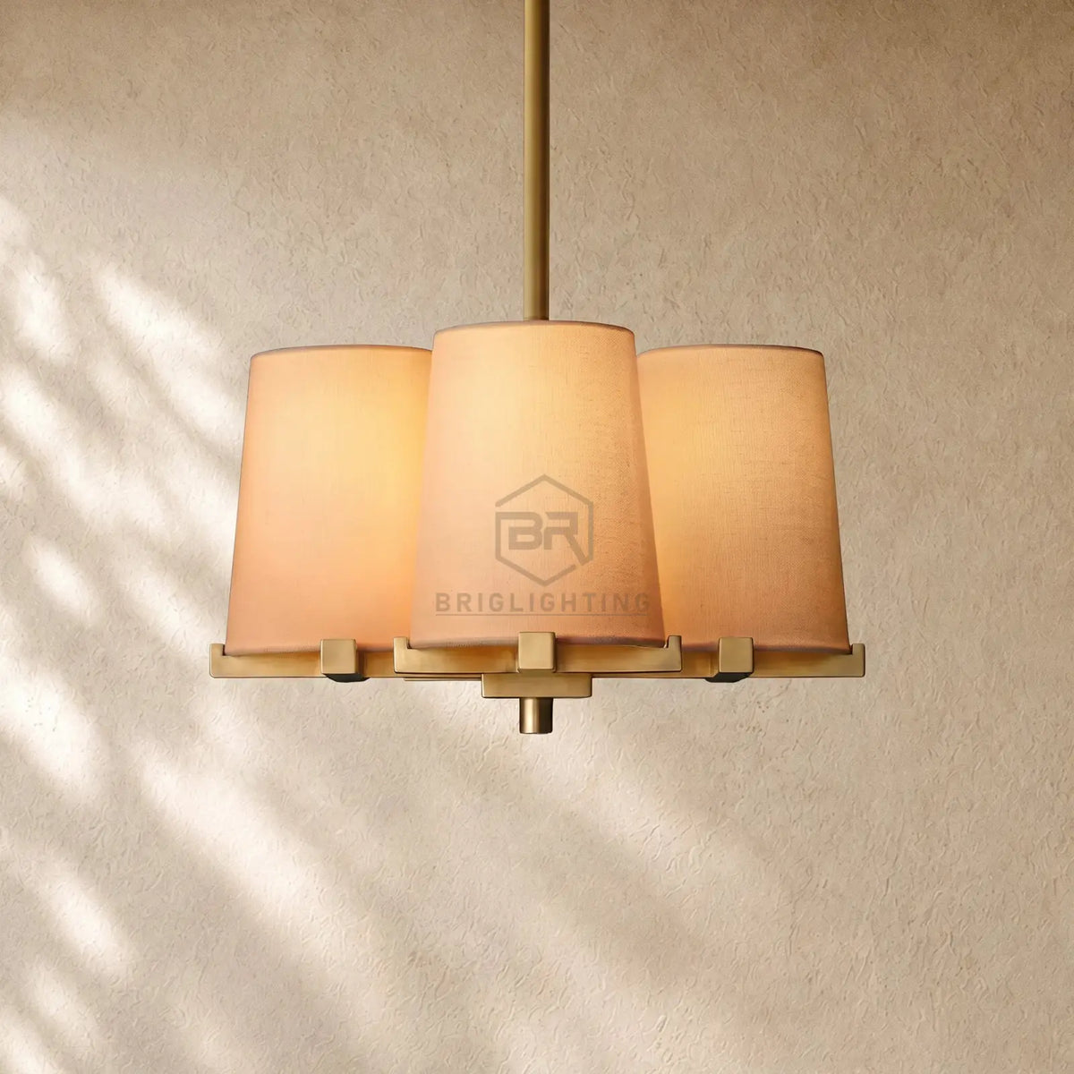Pauillacia Fabric 4 Light Pendant Light