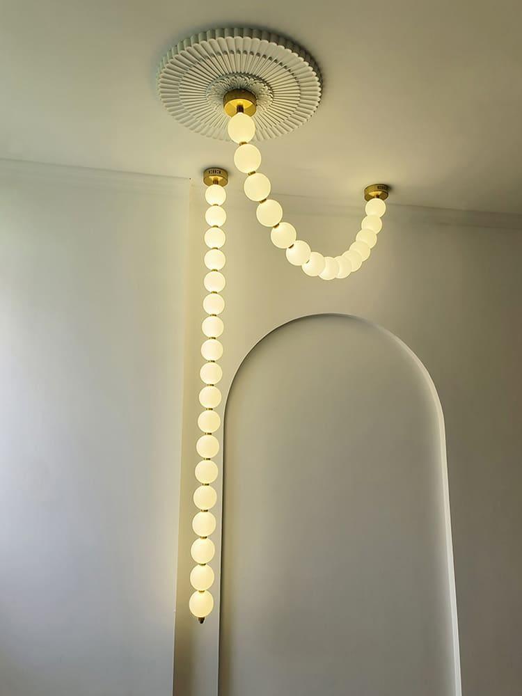 Perlina Necklace Combination Chandelier - briglamps