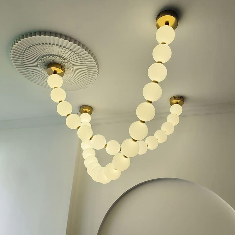 Perlina Necklace Combination Chandelier - briglamps