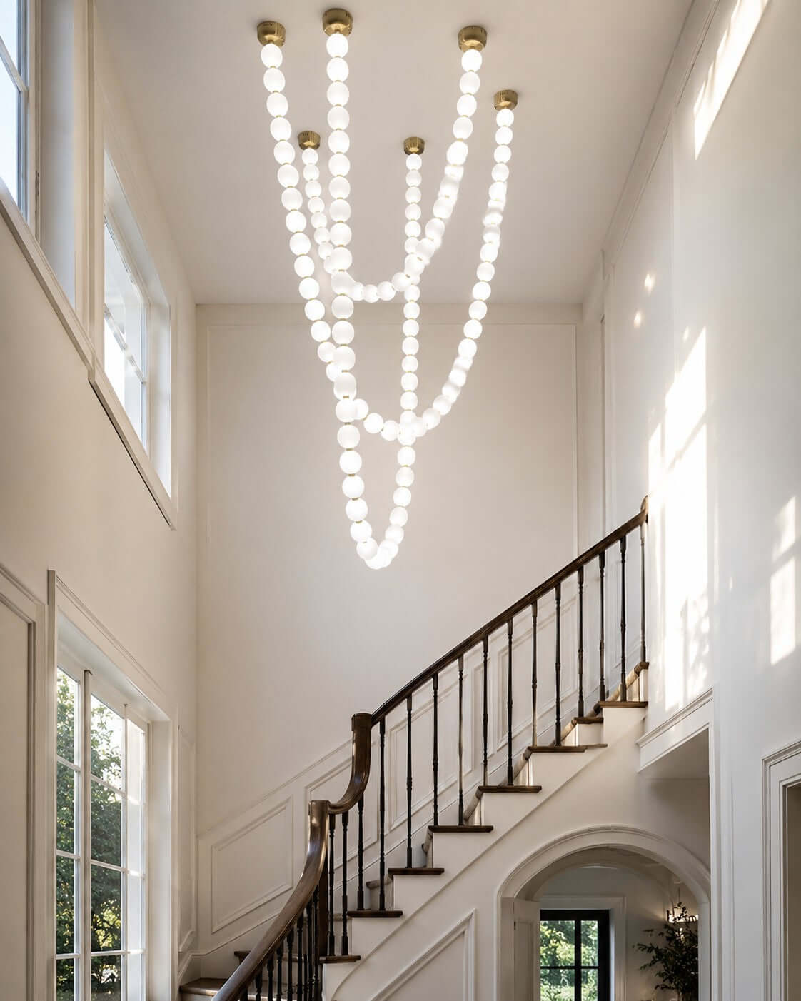 Perlina Necklace Combination Chandelier - briglamps