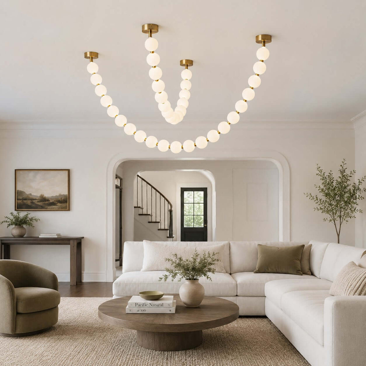 Perlina Necklace Combination Chandelier - briglamps