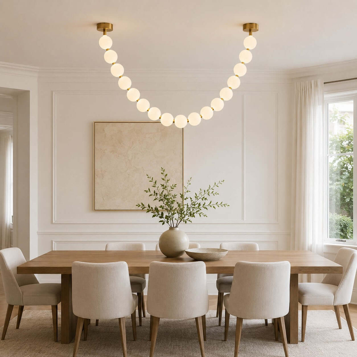 Perlina Necklace Combination Chandelier - briglamps