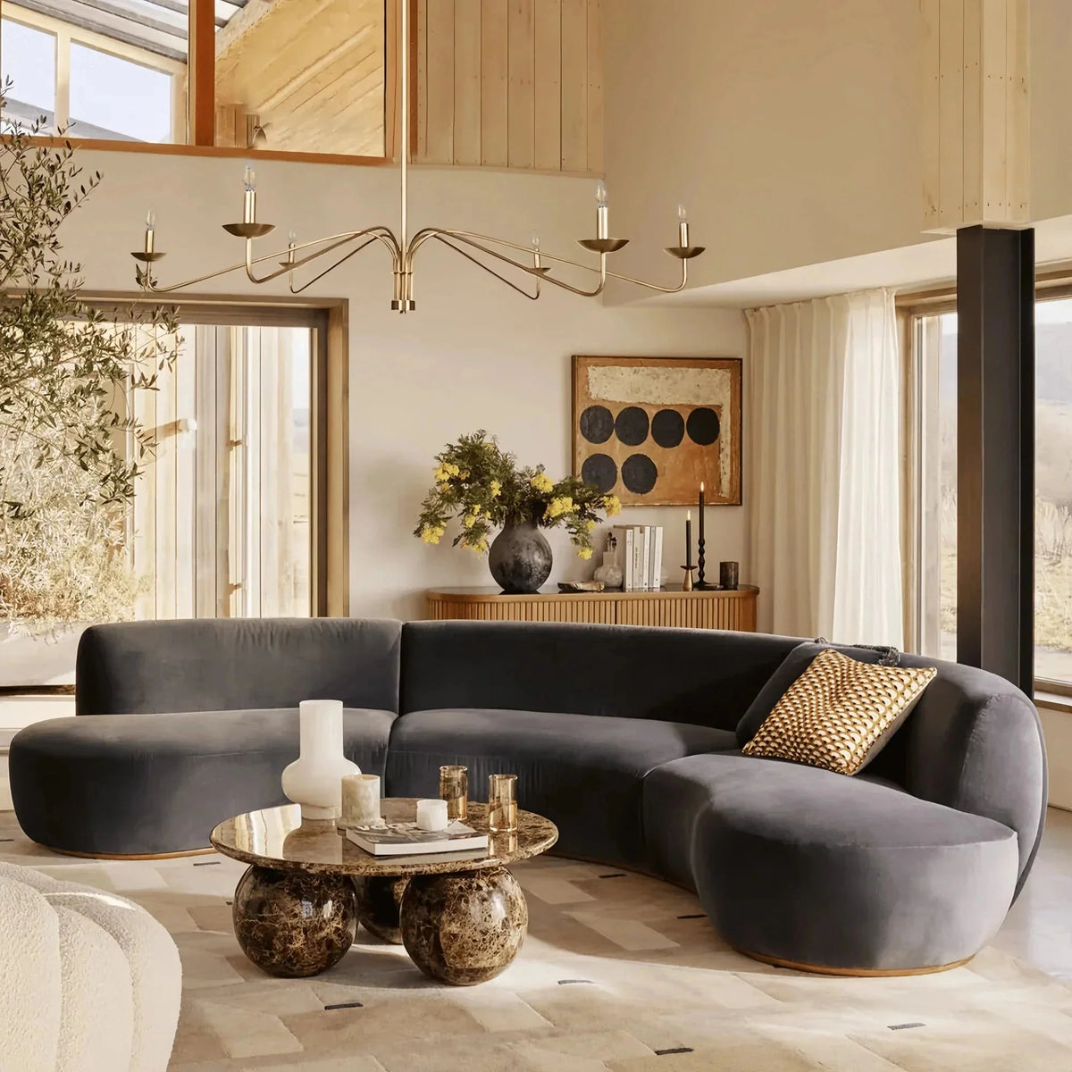 Philomena Chandelier - Brig Lighting