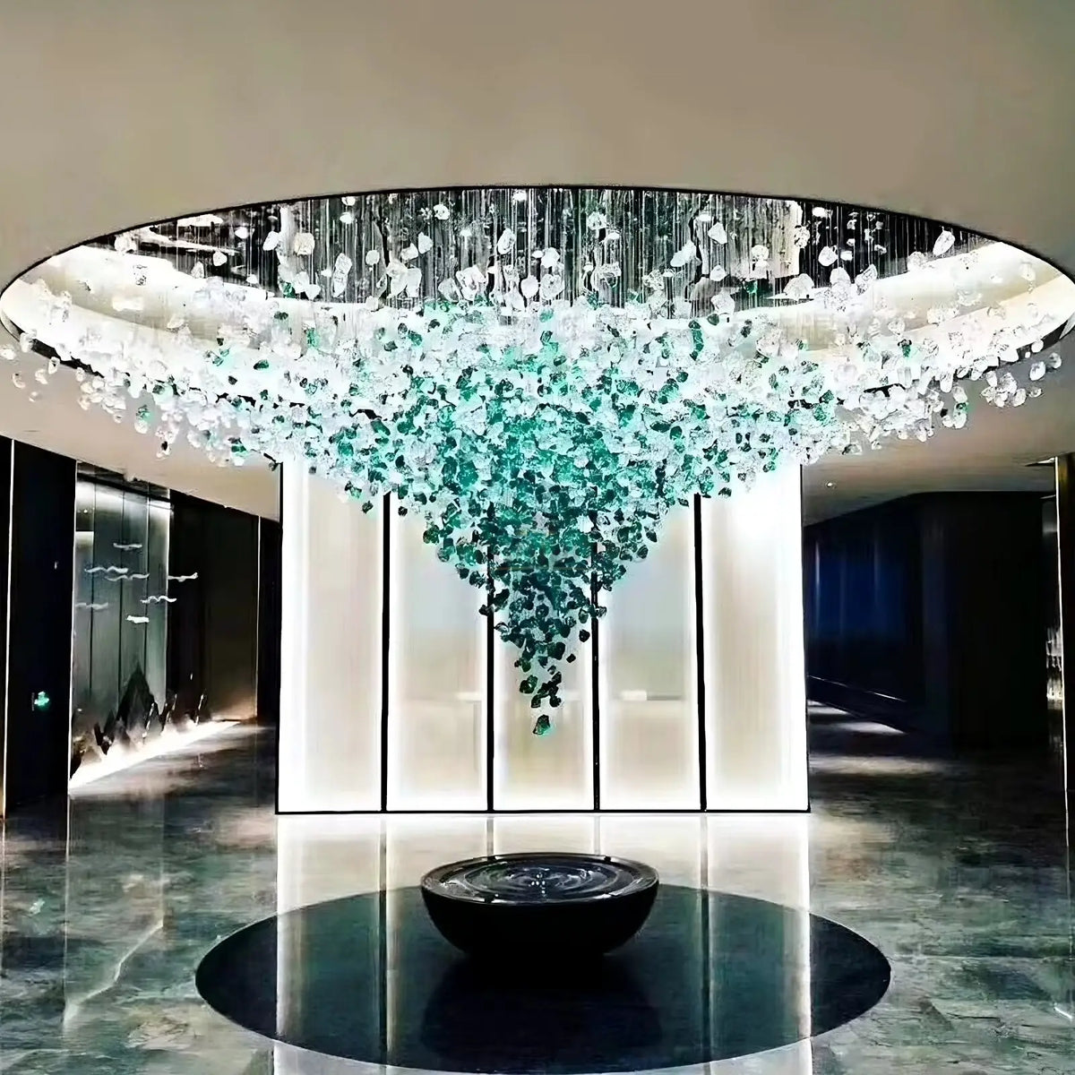 Piovere Multi Pendant Chandelier - briglamps