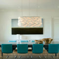 Porcelain Fish Shaped Dining Table Chandelier - Brig Lighting