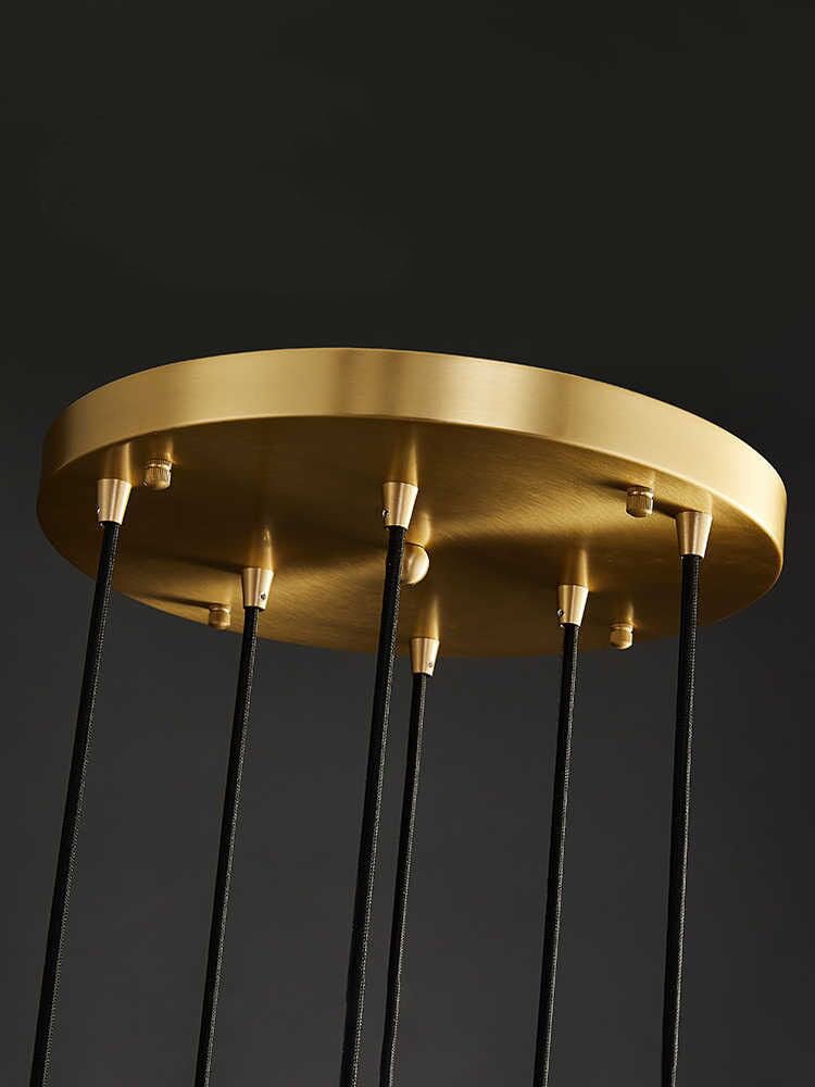 Post - modern Extra - long Pendant Light Fixtures for Staircase/High - ceiling Space/Foyer - briglamps
