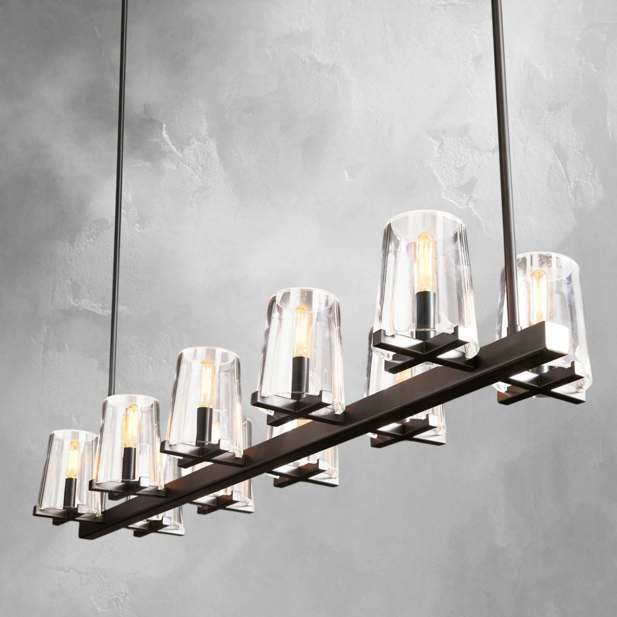 Puailace Linear Chandelier - briglamps