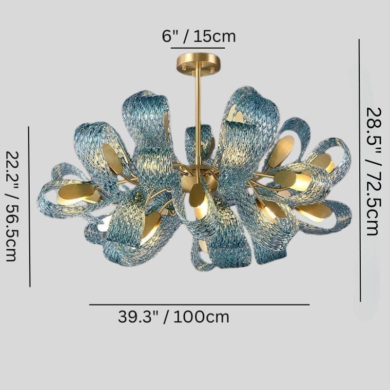 Radiantia Indoor Chandelier - Brig Lighting